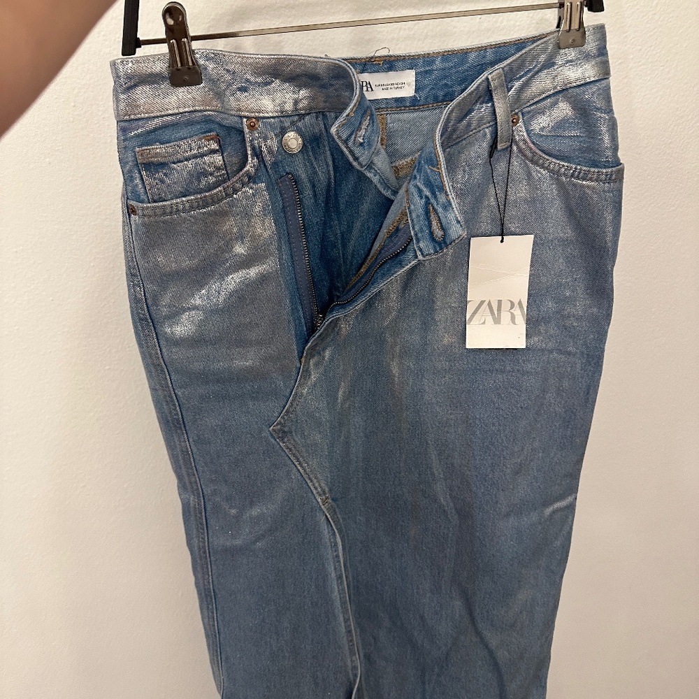 Zara Jeans Skirt
